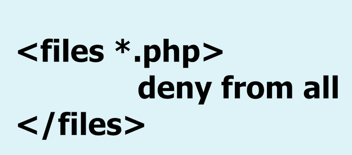 Blokada plików php
